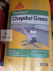 Sikafloor Chapdur Green 25kg - Bộ rắc tăng cứng mặt sàn bê tông màu Xanh (Hardener)