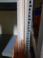 Nẹp nhựa trát tường - Góc âm - V02