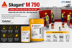 Sikagard® M 790 - Màng chống thấm và bảo vệ kết cấu bê tông trong điều kiện khắc nghiệt, công nghệ Solutec