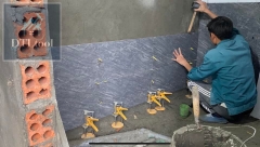 Kích chân gạch 600gam - Kích 3 trụ vàng