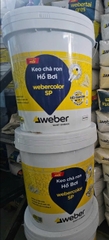 WeberColor SP 18.2kg - Keo chà ron gạch chuyên dụng cho bể bơi