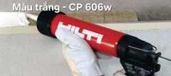 HILTI CP 606 - Tuýp 310ml - Keo silicone gốc nước chống cháy lan sử dụng cực kỳ hiệu quả đối với khe co giãn tối đa 12.5%