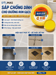 Sáp Chống Dính IronX 300g. Dùng Thi Công Keo Chà Ron 2 Thành Phần