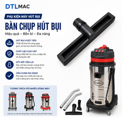 Bàn hút bụi khô có bánh xe - Lắp máy hút bụi 30, 60, 70, 80 Lít