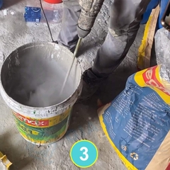 Neomax C102 - Bộ 35kg - Hợp chất chống thấm gốc xi măng-polyme, 2 thành phần. Sản phẩm bao gồm hỗn hợp ở dạng bột kết hợp với thành phần nhựa Polyme tổng hợp ở dạng lỏng.