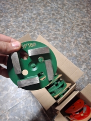 Đĩa mài sàn 4 thanh sắt D100mm SF - Đá mài bê tông lắp máy mài công nghiệp