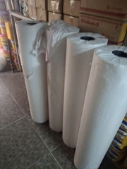 Màng PET VDTLpro. Dày ~ 0.4mm, tỷ trọng ~130g, khổ rộng 1.15m. Màng PPE 3 lớp gốc Polypropylene Elastomer