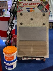 Keo Apoxy AE 3000 Bộ 10kg Màu Xám - Keo dán đá hai thành phần gốc Epoxy
