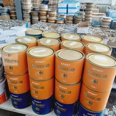 Keo Apoxy AE 3000 Bộ 2Kg Màu Trắng - Keo dán đá hai thành phần gốc Epoxy