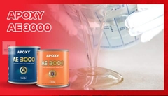 Keo Apoxy AE 3000 Bộ 2Kg Màu Trắng - Keo dán đá hai thành phần gốc Epoxy
