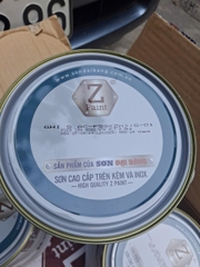 Z-PAINT 2.5Kg - Sơn phủ cao cấp trên Kẽm và Inox