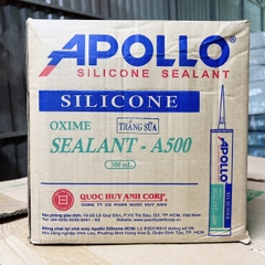 Apollo Silicone Sealant A500 - Silicone trung tính, chai 300ml