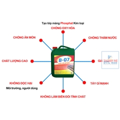 B-07 - Can 5 lít - Hoá chất tẩy gỉ sắt thép xây dựng