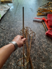 Cánh khuấy sơn, khuấy chống thấm - Lắp máy khuấy