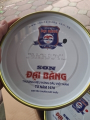 Sơn phủ Alkyd Đại Bàng 5Kg - Màu Đen De.01