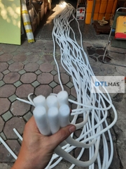 Xốp PE Foam Tròn Đặc Backer Rod Ø20mm | Dây Xốp Chèn Khe, Tạo Hình Decor, Handmade & May Mặc