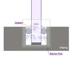 Backer Rod Ø20mm - Thanh xốp chèn khe bê tông đường kính 20mm - Xốp ống EPE