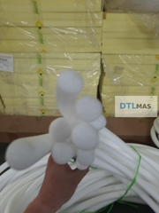 Xốp PE Foam Tròn Đặc Backer Rod Ø25mm | Dây Xốp Chèn Khe, Tạo Hình Decor, Handmade & May Mặc