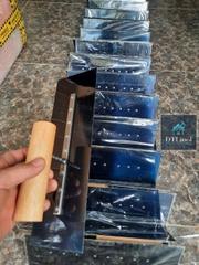 Bay bả phẳng 30x10cm. Bàn bả thép đen