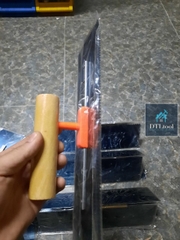 Bay răng cưa 3mm. Bàn bả răng cưa thép đen 30x10cm