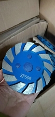 Đĩa sắt có dính, 4inch, 6mm, Đá mài phẳng, mài góc - Lắp máy mài cầm tay