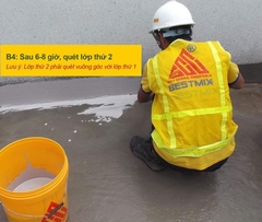 BestSeal AC408 20Kg - Sơn chống thấm siêu đàn hồi, một thành phần, gốc Acrylic Co-polymer biến tính nano