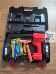 Bộ dụng cụ thi công keo chà ron Epoxy hai thành phần - Súng bơm, bàn gạt keo, sủi, bi cầu, lăn mạch