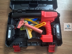 Bộ dụng cụ thi công keo chà ron Epoxy hai thành phần - Súng bơm, bàn gạt keo, sủi, bi cầu, lăn mạch