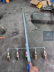 Bộ Khò Ga Công Nghiệp Cán Dài 5 Đầu Khò D50