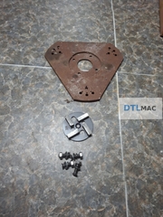 Bộ Ốc Đầu Côn Lắp Đĩa Sắt Mài Sàn 4 Thanh & Đĩa Mài Bóc Sơn – Phụ Kiện Máy Mài G330, G350, G580, G630, G680, G700