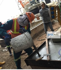 Bond Grout 25kg M60 - Vữa tự chảy không co cường độ 60MPa