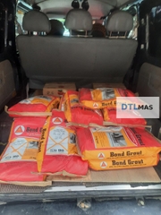 Bond Grout 25kg M60 - Vữa tự chảy không co cường độ 60MPa