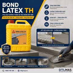 Bond Latex TH 5L | Phụ Gia Chống Thấm & Tác Nhân Kết Nối