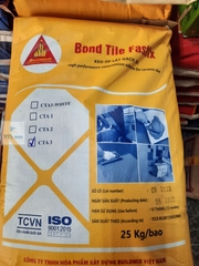 Bond Tile Fastfix CTA 3 Grey 25kg - Keo dán gạch đá ốp lát cao cấp
