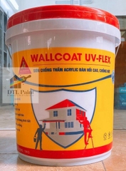 Buildmix Wallcoat UV-Flex 18kg - Sơn chống thấm nội ngoại thất gốc Acrylic đàn hồi cao