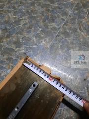 Cánh Xoa Nền Bê Tông 340x150mm dày 1.6mm. Cánh Vàng - Lưỡi Xoa Nền Bê Tông