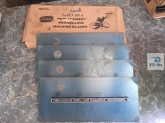 Bộ Cánh Xoa Nền Bê Tông 340x150mm dày 1.8mm. Cánh Xanh - Lưỡi Xoa Nền Bê Tông (Bộ 4 cánh)