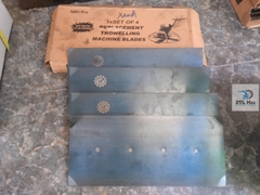 Bộ Cánh Xoa Nền Bê Tông 340x150mm dày 1.8mm. Cánh Xanh - Lưỡi Xoa Nền Bê Tông (Bộ 4 cánh)