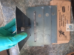 Bộ Cánh Xoa Nền Bê Tông 340x150mm dày 1.8mm. Cánh Xanh - Lưỡi Xoa Nền Bê Tông (Bộ 4 cánh)