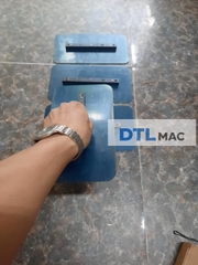 Cánh Máy Xoa Nền Bê Tông 270x150x1.8mm Xanh - Góc Tròn | Lưỡi Xoa Hoàn Thiện Sàn Bê Tông Cho Máy Xoa 800mm