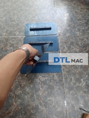 Cánh Máy Xoa Nền Bê Tông 270x150x1.8mm Xanh - Góc Tròn | Lưỡi Xoa Hoàn Thiện Sàn Bê Tông Cho Máy Xoa 800mm
