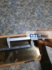 Cánh Máy Xoa Nền Bê Tông 340x150x1.6mm Vàng - Góc Vuông | Lưỡi Xoa Hoàn Thiện Sàn Bê Tông Cho Máy Xoa 900–1000mm