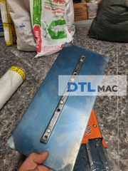 Cánh Máy Xoa Nền Bê Tông 340x150x1.6mm Xanh - Góc Vuông | Lưỡi Xoa Hoàn Thiện Sàn Bê Tông Cho Máy Xoa 900–1000mm