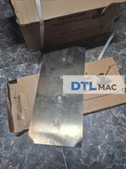 Cánh Máy Xoa Nền Bê Tông 340x150x2mm Vàng - Góc Vuông | Lưỡi Xoa Hoàn Thiện Sàn Bê Tông Cho Máy Xoa 900–1000mm