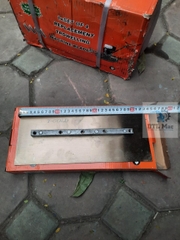 Cánh Xoa Nền Bê Tông 340x150mm dày 2mm. Góc Vểnh - Lưỡi Xoa Nền Bê Tông