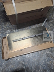 Cánh Xoa Nền Bê Tông 340x150mm dày 2mm. Góc Vểnh - Lưỡi Xoa Nền Bê Tông