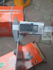 Cánh Xoa Nền Bê Tông 340x150mm dày 2mm. Góc Vểnh - Lưỡi Xoa Nền Bê Tông