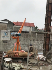 Khung cẩu xoay 360° 400kg