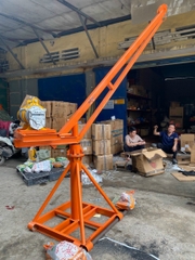 Khung cẩu xoay 360° - TX360 Tải 800kg. 4 Thanh Giằng