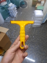 Cây gạt keo, gạt kính đa năng 14cm, Vàng